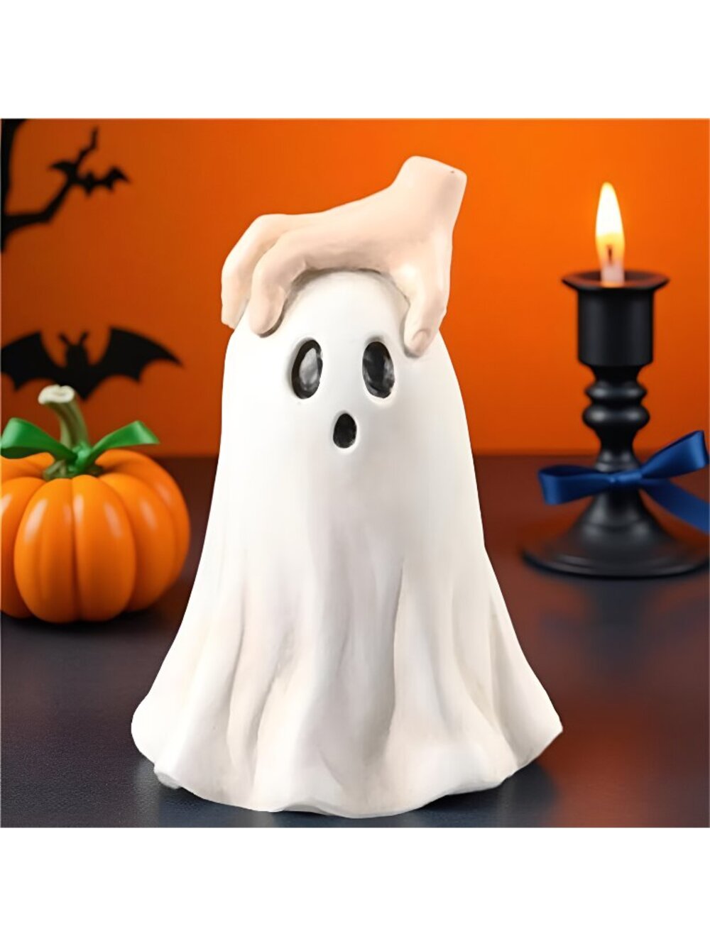 Ghost Halloween Decor Ghost Figurine 3.5" Halloween Boo Basket Stuffers